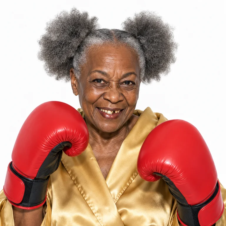 The champ, its face