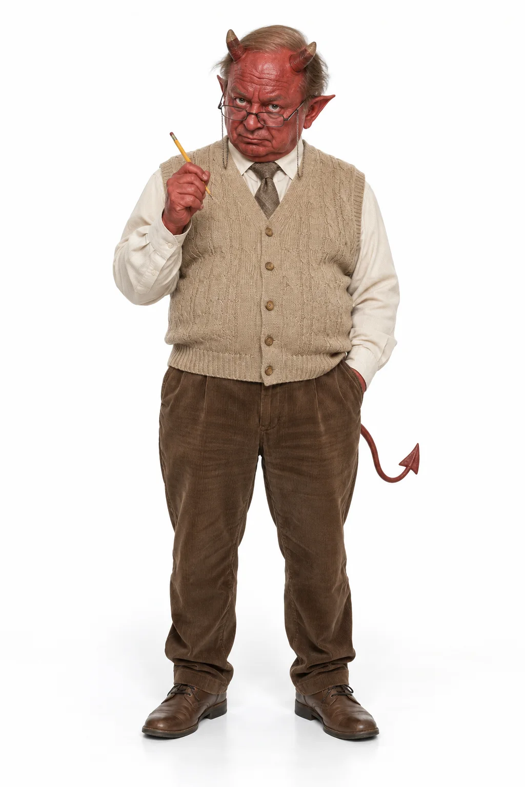 The bookkeeper, its whole figure