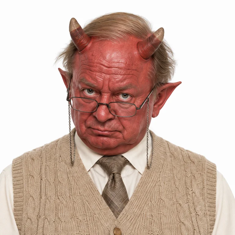 The bookkeeper, its face