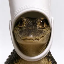 Crocs, the face
